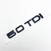 3D ABS Letters 2.0TDI 2.5TDI 3.0TDI 35TDI 40TDI 45TDI 50TDI Emblem for Audi A1 A3 A4 A5 A6 A7 A8 Q2 Q3 Q5 Q7 Car Trunk Sticker