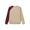 FILA X MIHARA YASUHIRO Loose Color Block Logo Casual Pullover Long Sleeve American Vintage Sweatshirt Men sweatshirt Ceramic-Gray F11M243205F-GY
