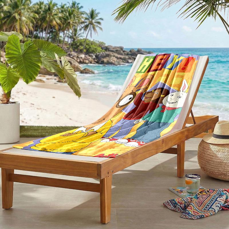 Arthur Fashion Beach Towel: Ideal for Summer Adventures Soft, absorbent and quick drying suitable for swimming and bathing