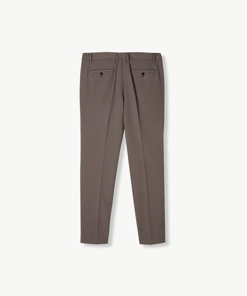 STCO Wool Touch Four-Way Stretch Slacks_Beige (Tapered Fit)_Sepud72Tsd