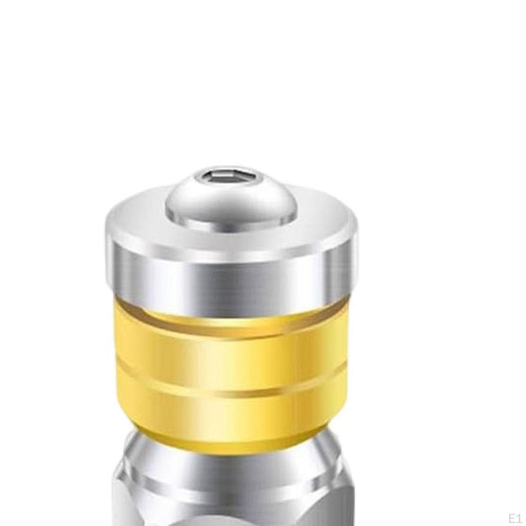 5 Pieces Sewer Jetter Nozzle Jet Compact Mini,Heavy Duty,Portable Rotating Button Nose