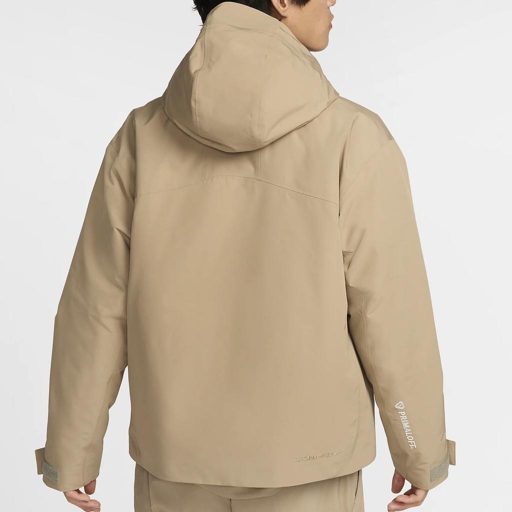 Nike ACG Storm-FIT PrimaLoft Skull Peak Logo Outdoor Casual Sports Zip-Up Hooded Work Jacket Men Jacket Khaki FV8682-247