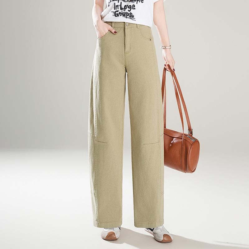 2026 Spring Women’s High Waist Loose Wide-Leg Pants - Slimming, Hip-Covering, Versatile Casual Pants 3XL