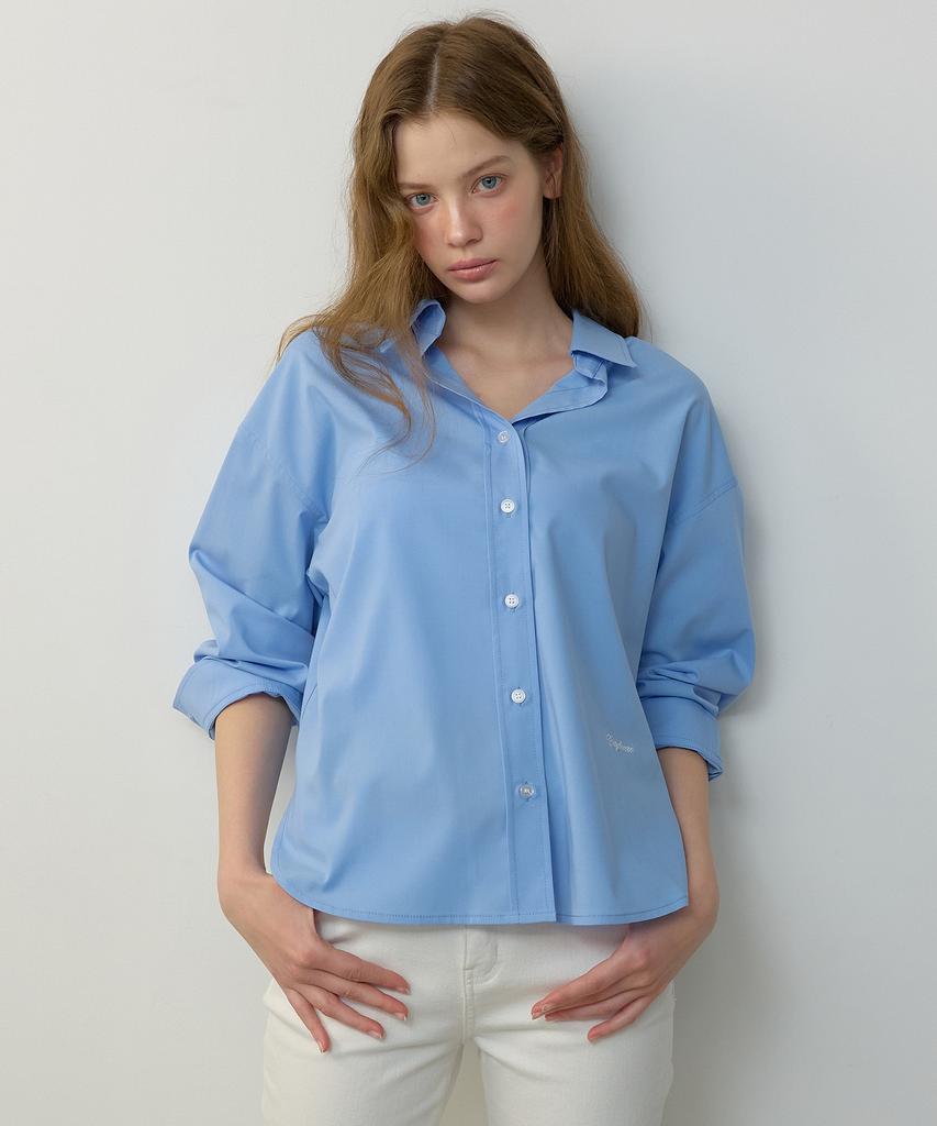 CITYBREEZE Wrinkle-Free Open Collar Shirt_4 Colors