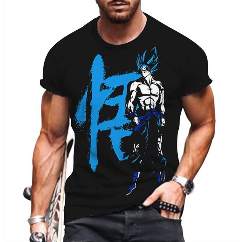 Summer Kids Dragon Ball T-shirt Goku Vegeta Kakarot Super Saiyan Boys
