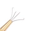 Piercing Ball Grabber Tool Pick Up Tool With 4 Prongs Holder Claw Tweezers For Small Parts Pickup Ic Chips Gems