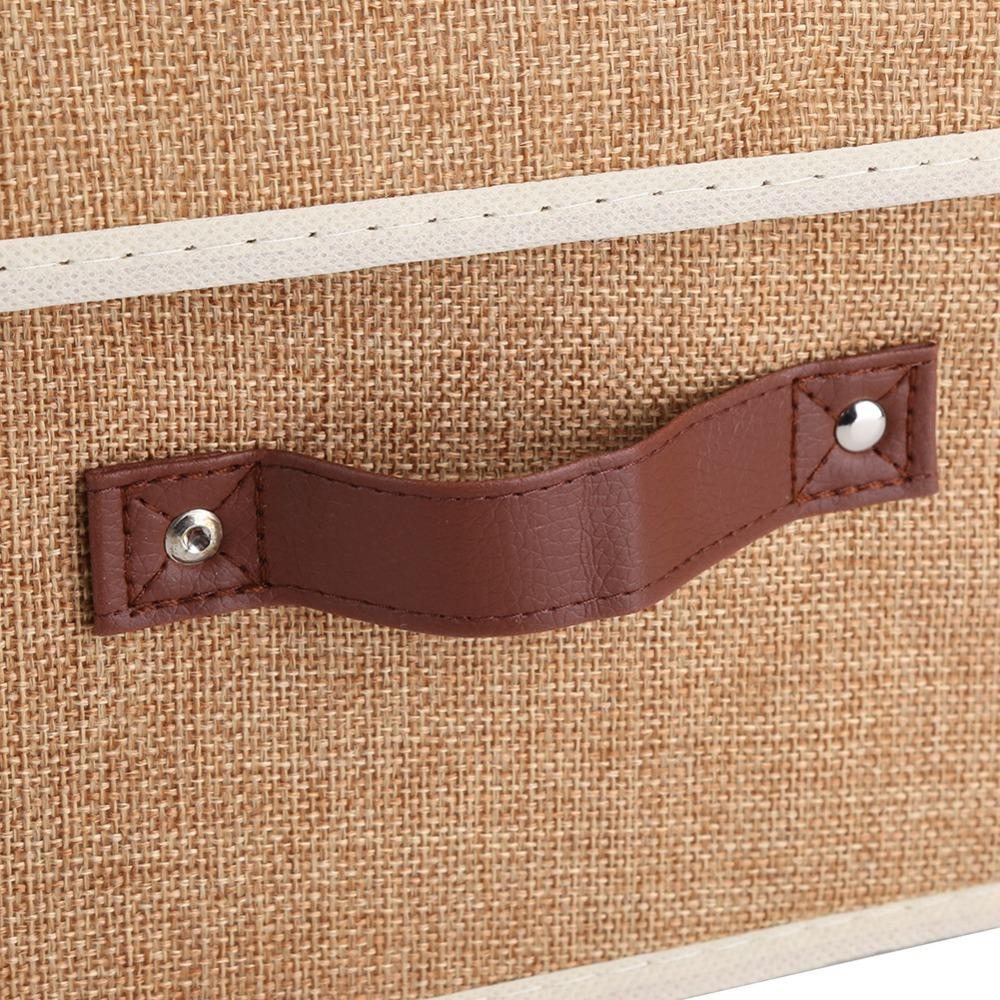 

Rectangular Shape Storage Box Folding Foldable Storage Fabric Storage Laundry Closet