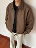 Unisex Retro Wide-Legged Spring Jacket - Men's Casual Versatile Outerwear