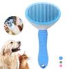 Dog Brush Cat Comb Pet Self Cleaning Hair Remover Brush For Dogs Cats Puppy Kitten Grooming Tools Dog Dematting Comb
