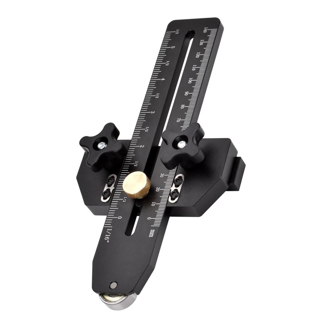 Thin Rip Jig Table Band Saw Router Table Fast Ripping Guide with Roller Limiter Woodworking Tool for 3 8 X 3 4in T Slot