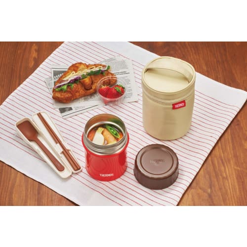 Thermos Vacuum Insulated Soup Jar Red 500ml JBX-500 R