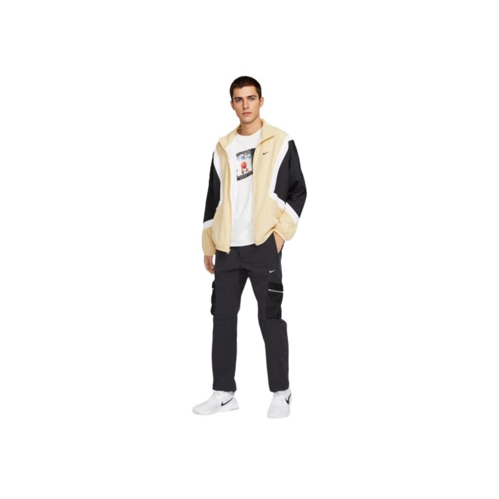 Nike Colorblock Retro Sportjacke mit Reißverschluss Langarm Herrenjacke Braun FZ0249-783