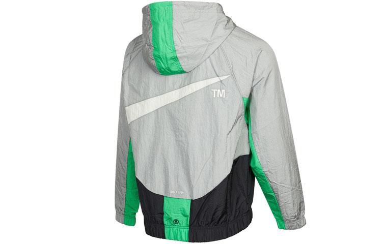 Nike Jackets Men`s Gray Hooded Moderate
