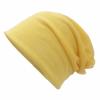 Solid Color Unisex Hip Hop Slouch Skullies Beanie Casual Knitted Winter Warm Hat Outdoor Daily Headwear For Women Men