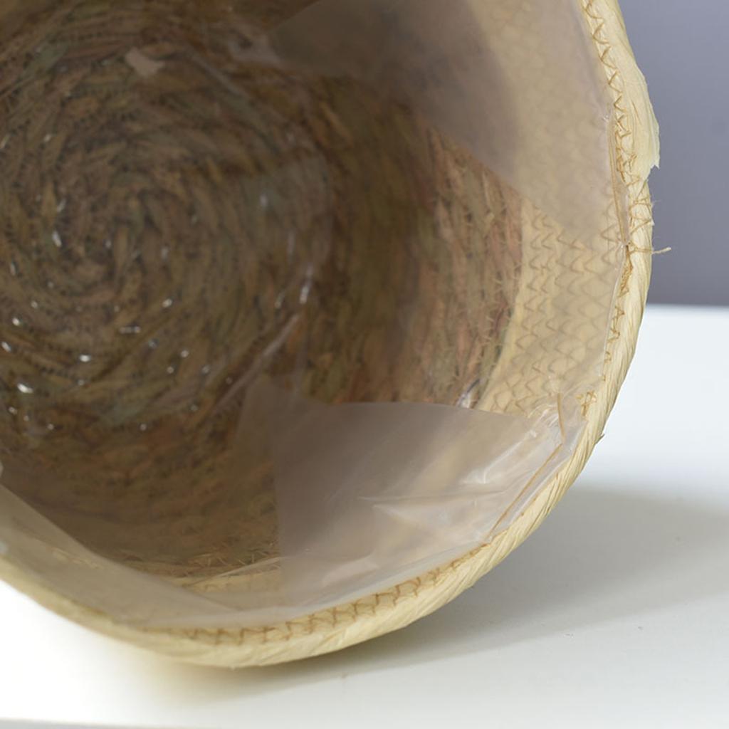 Rattan Flower Pots Yard Plant Pots Flower Basket Flowerpot Storage Box For Vegetables