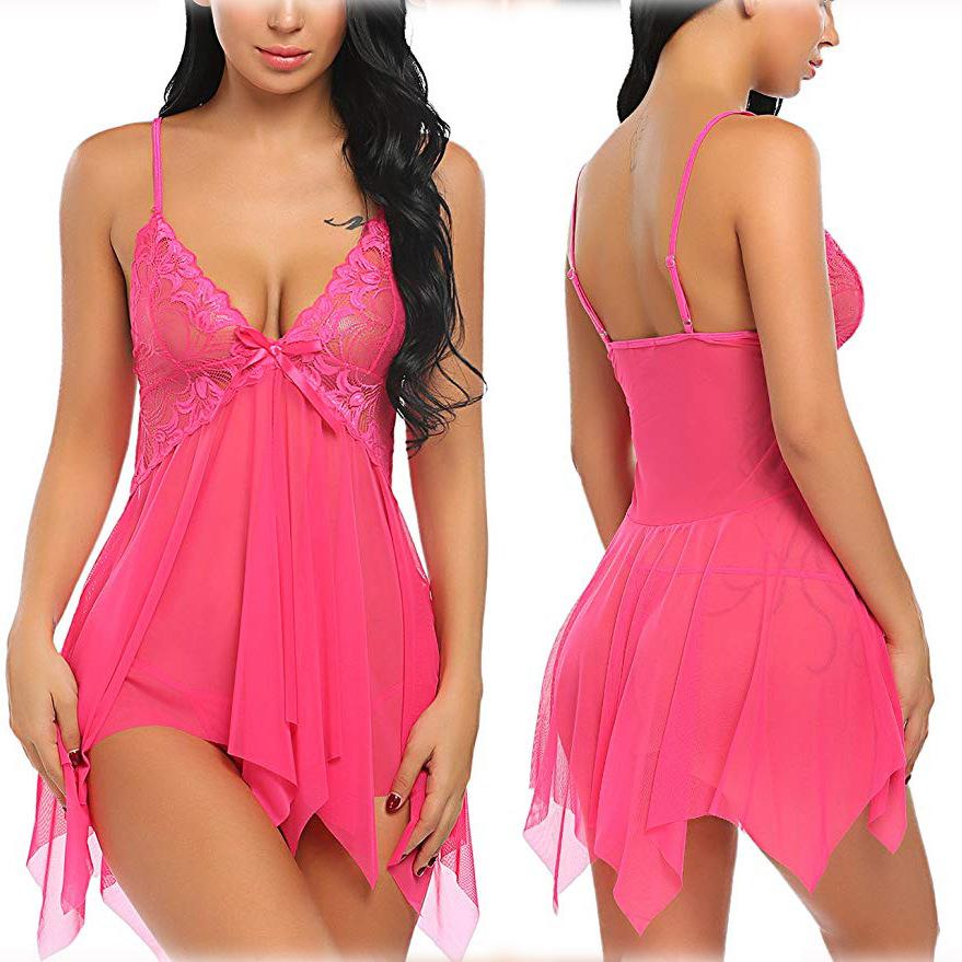 Sex Underwear Perspective Mesh Suspender Multi-Color Sexy Pajamas Sex Pajamas