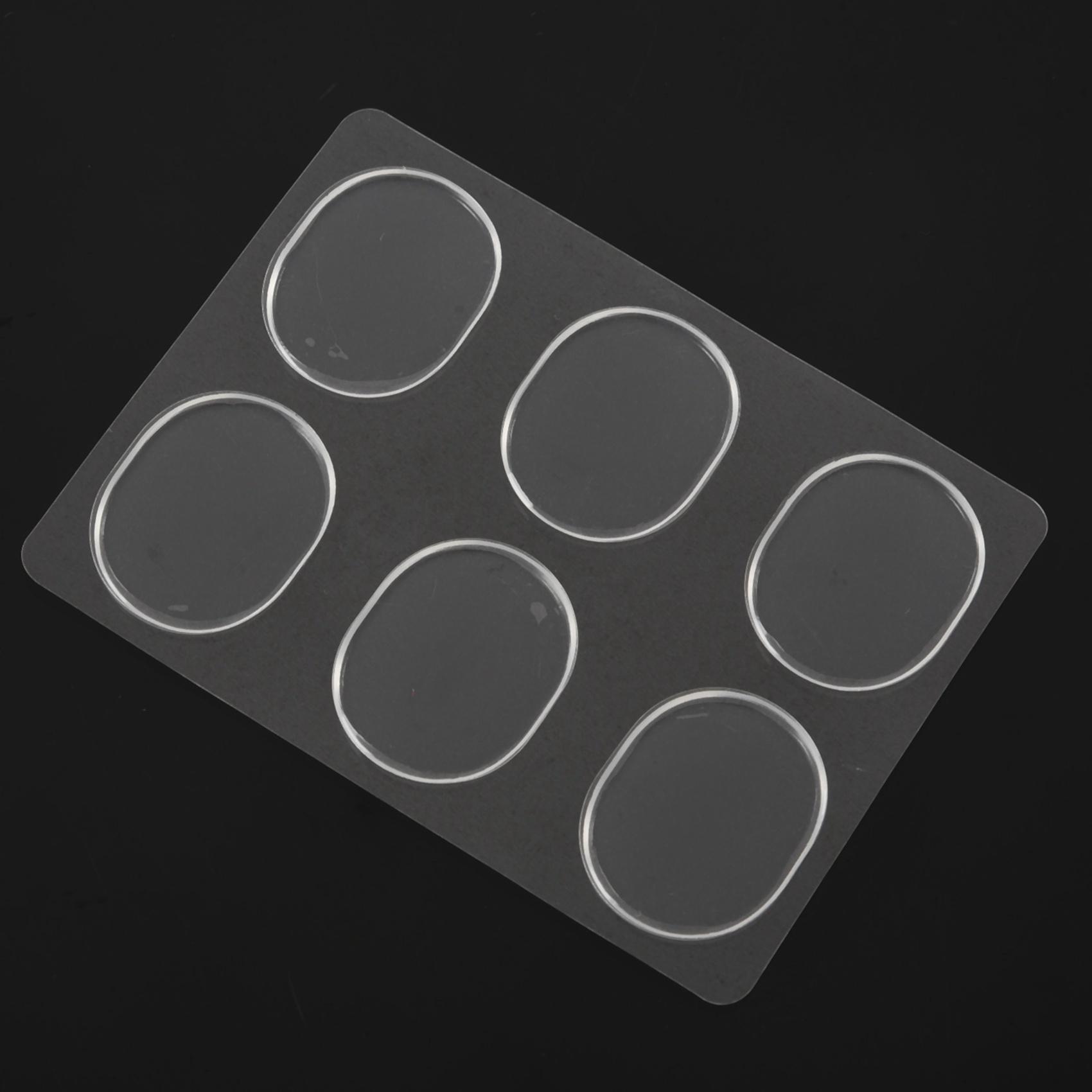 Classy-18Pcs Snare Drum Mute Pad Drum Damper Gel Pads Snare Tom Drum Muffler Transparent Percussion Accessories(Transparent) прозрачный