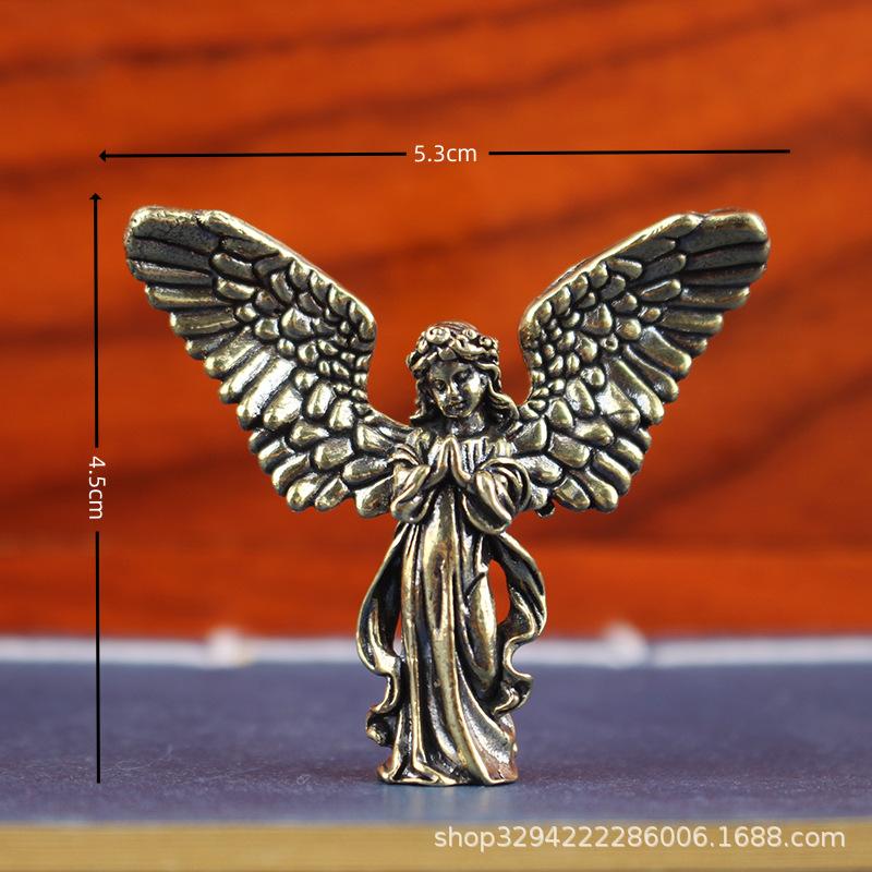 

Латунная наклейка-благовоние в виде китайского талисмана года Быка One Size