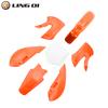 KLX110 Motorcycle Parts Dirt Bike Plastic Fairing Fender Kit and Number Plate  For KLX 110 KX65 DRZ110 RM65