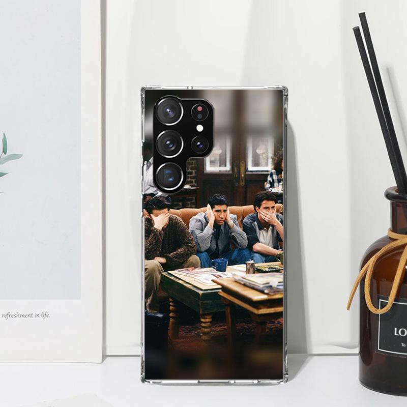 Friends Tv Show Funny Family Phone Case For Samsung Galaxy S26 S25 Edge S24 FE S23 S22 Ultra S21 Plus S20 + Art Fundas Back Cove