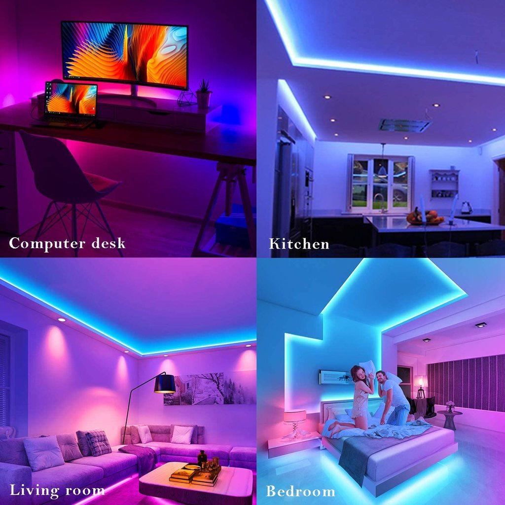 Rgb Led Strip Light 840led/m DC24V 12mm LED Flex Strip 50mm Dimmable CE ROHS 3 Years Warranty IP20 Stage Room Hotel Decoration