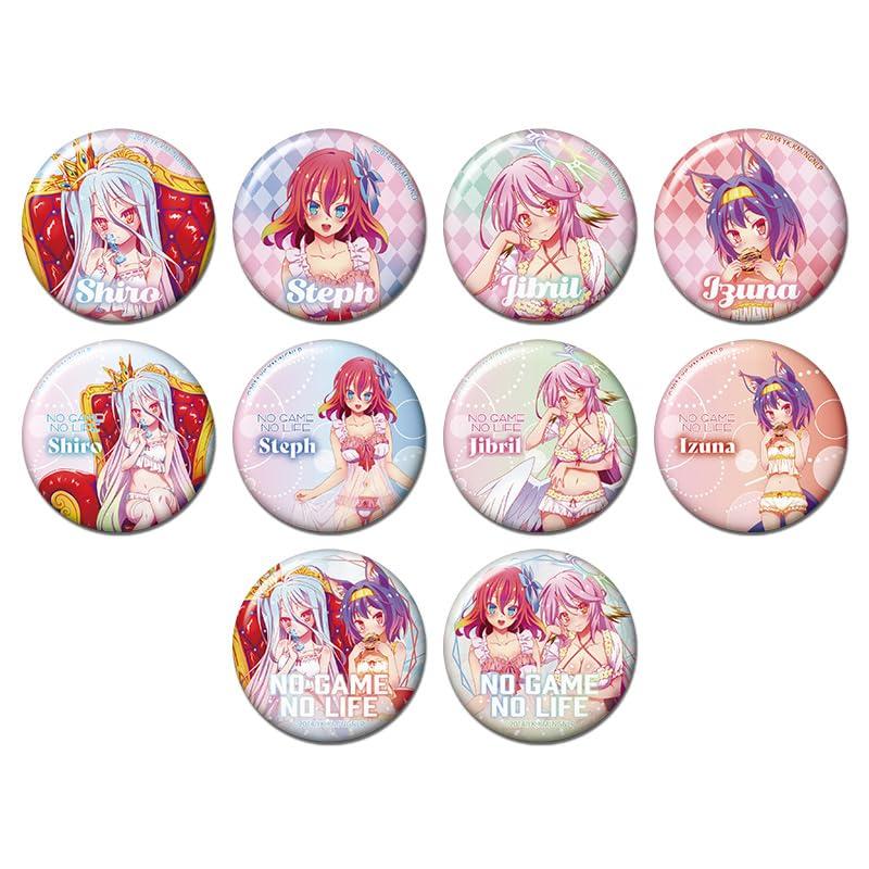 

No Game No Life Original Trading Badges Nightwear Badges per Ver. (10 Box)
