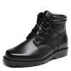 Jihua 3515 Men's Winter Leather Wool Combat Boots