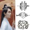 Photo Props Gem Celtic Knot Hair Stick Hanfu Hairpin Hairstyle Design Tool Ancient Style Hair Crown
