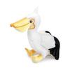 35CM Standing Pelican Plush Toy Soft Bird Humanoid Bird Shape Decoration Birthday Gift