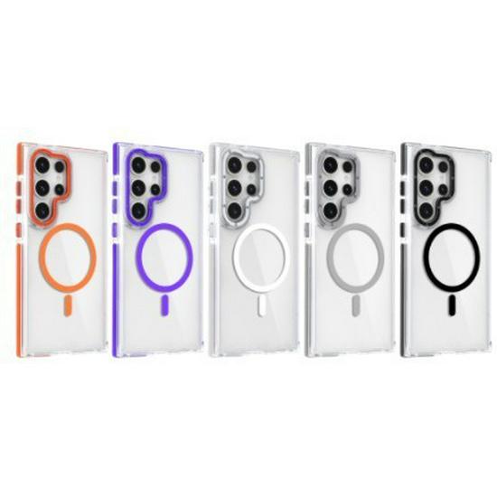 Samsung S25 Ultra/S23 FE/A53 Dual-Color Magnetic Drop-Proof Phone Case
