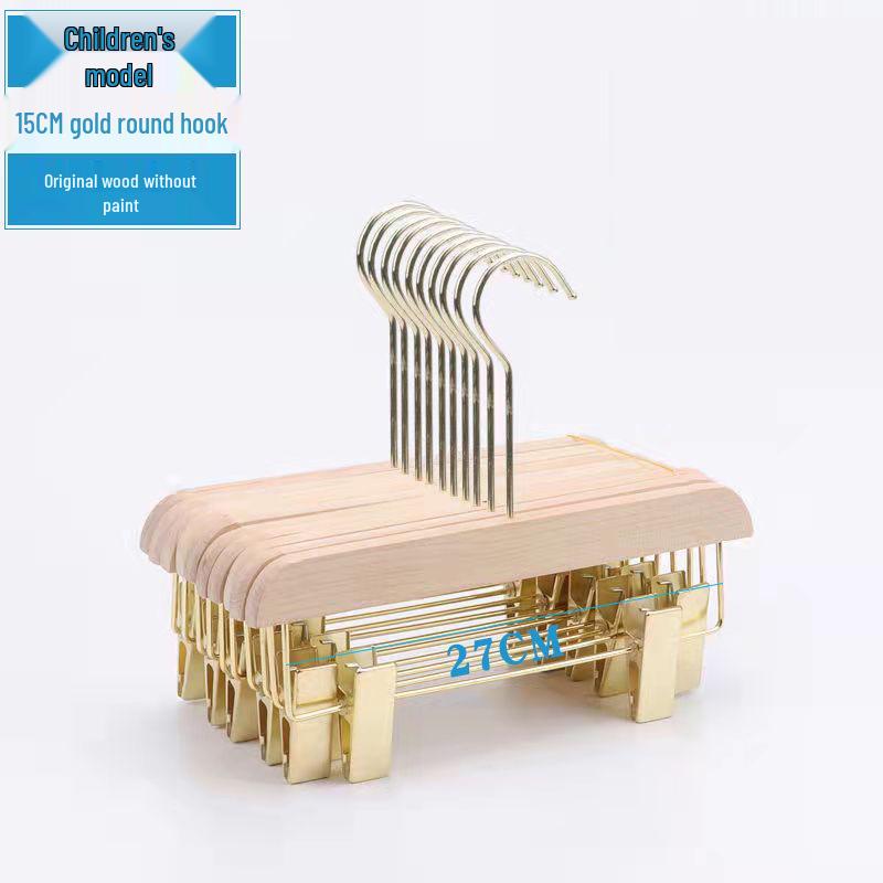 Damen Rutschfester Holzmantelständer Kleiderbügel für Bekleidungsgeschäfte