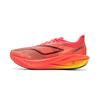 Li Ning Feidian 5 Challenger Textil, TPU Niedrig geschnitten Karbonplatte Rennstrecke Leichtathletik Wettkampf Laufschuhe Herren Rot ARMV001-17