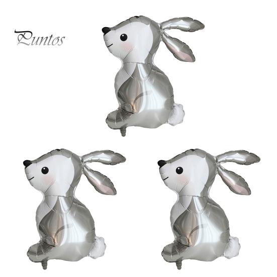 

3 шт. полезный противодеформируемый воздушный шар в мультяшном стиле, милый кролик, дизайн, воздушный шар, украшение для вечеринки, реквизит для фотосессии, подарки Rabbit