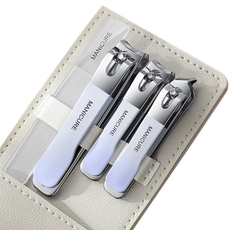 Portable Nail Clippers & Scissors Set: Complete Manicure & Pedicure Kit for Home Use