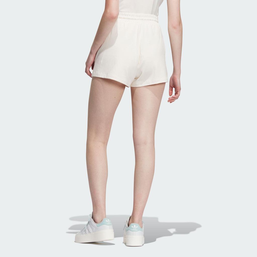 Adidas Originals Trefoil Drawstring Shorts Women Bottoms Pink White IU4844