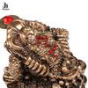 Feng Shui Toad Money LUCKY Fortune Wealth Chinese Golden Frog Toad Coin Home Office Decoration Lucky Gifts Tabletop Ornaments