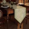 French Pastoral Style Table Flag Luxurious Retro Tassel Table Runner Suitable for Dining Tables TV Cabinets and Side Tables Middle Decorative Banner
