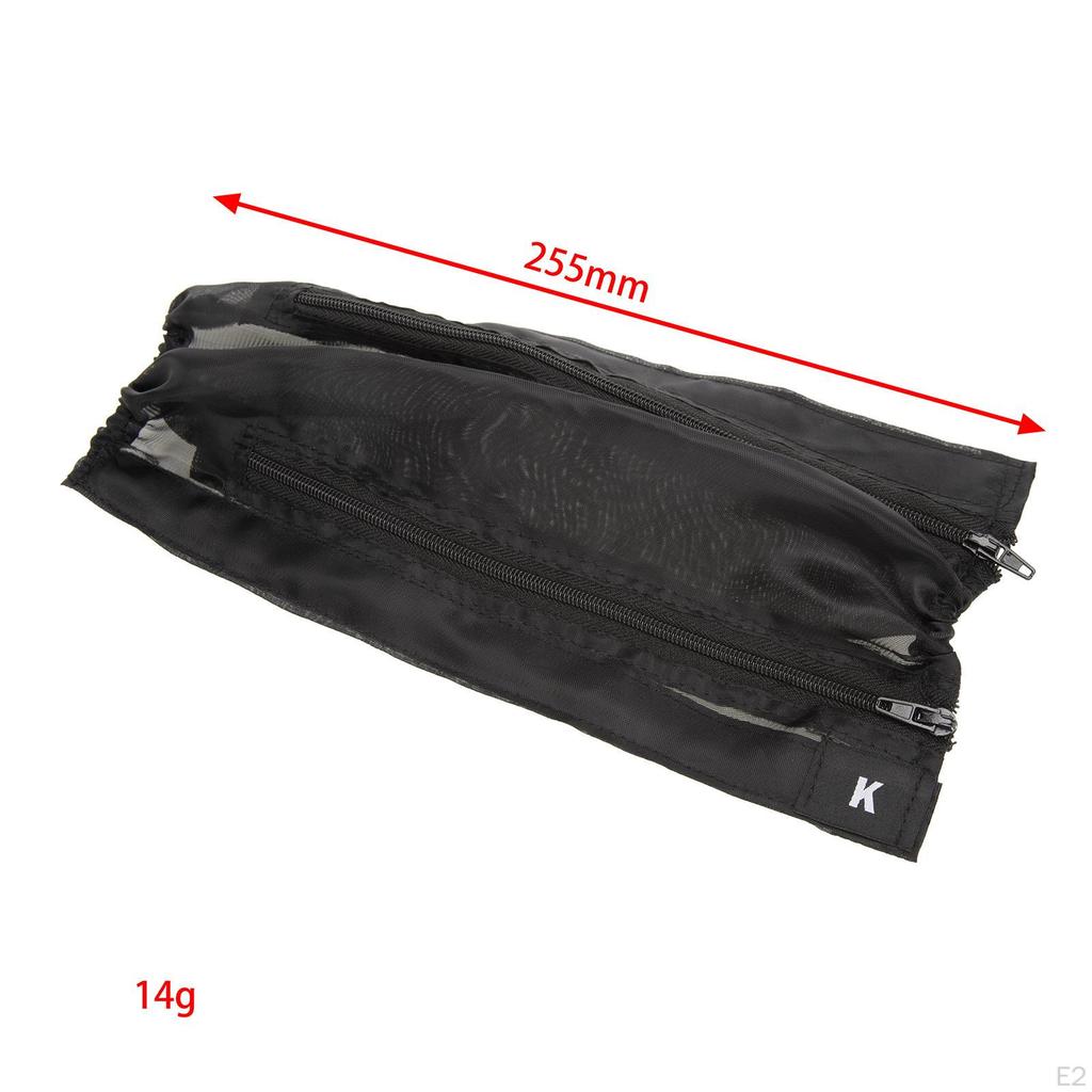 Chassis Dustproof Cover Nylon Heat Dissipation Dust Net with Zippers Universal for MT410.3 1:10