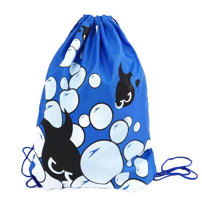 Kids' Quick-Dry Swim Trunks & Cap: Cartoon Square Leg, Small To Large Sizes for Boys & Teens