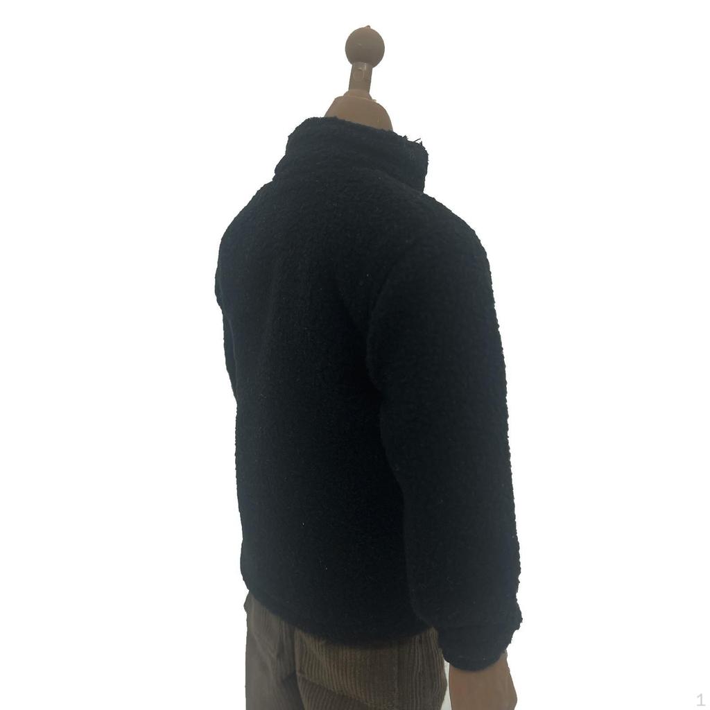 1/12 Male Coat Figure Costume Dolls Dress up Accessory Fashion Jacket Miniature Soldier