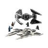 Lego Star Wars Mandalorian Fang Fighter gegen TIE Interceptor