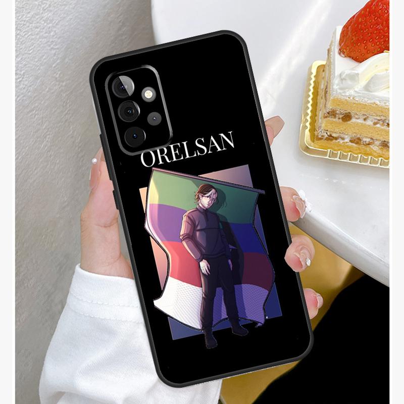 Orelsan Hülle für Samsung Galaxy A55 A35 A15 A14 A34 A54 A73 A53 A33 A23 A13 A12 A32 A52 A51 Hülle
