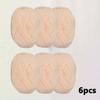 6pcs Multicolor Milk Cotton Yarn for DIY Crochet Knitting Crafts Soft Hand-Woven Scarf Sweater Material Wide Range of Colors Available 2.5mm Medium