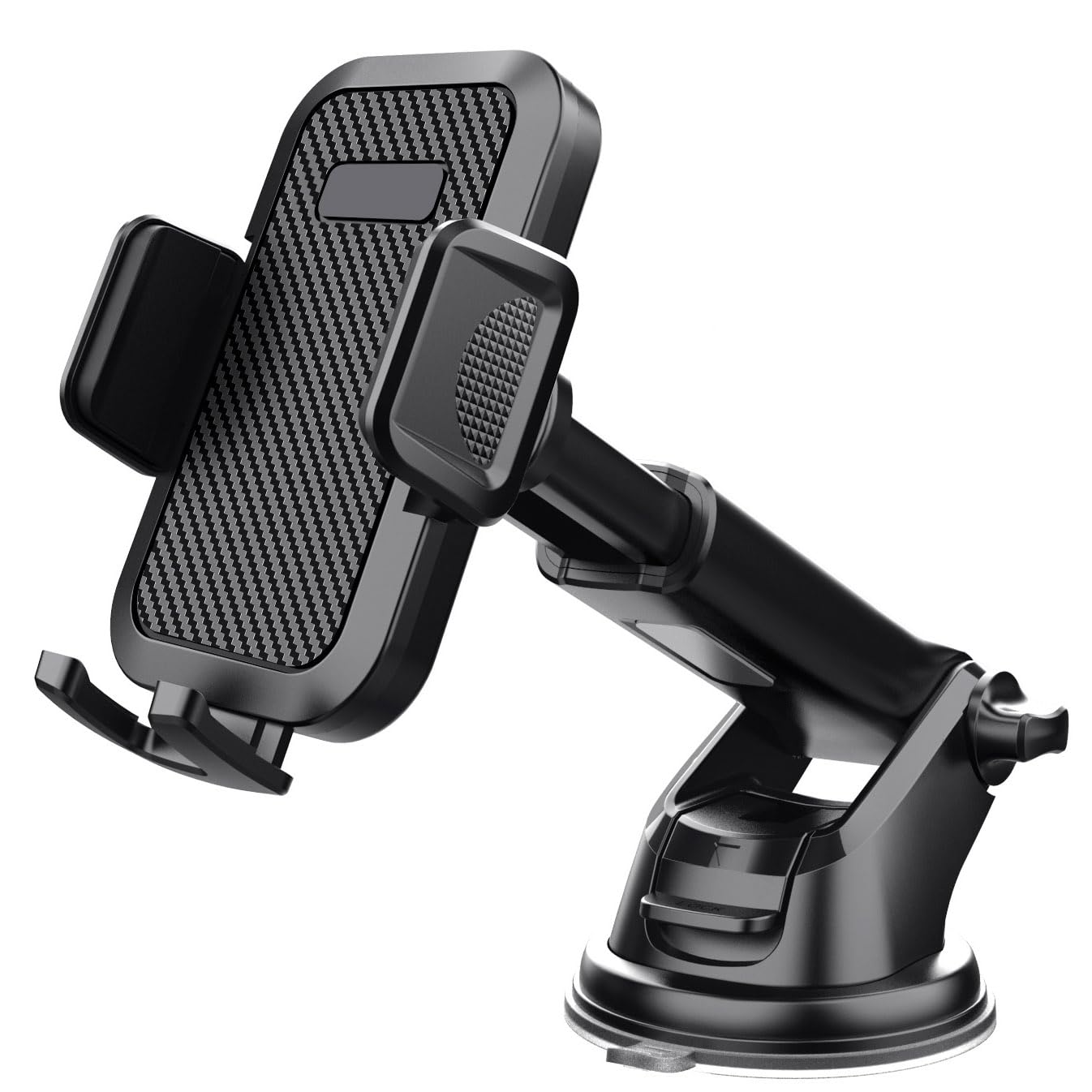 

Автомобильный держатель для телефона Держатель для телефона на приборную панель автомобиля Держатель для телефона на лобовое стекло с присоской Держатель для телефона в автомобиль с функцией громкой связи Держатель для iPhone на вентиляционную решетку чёр