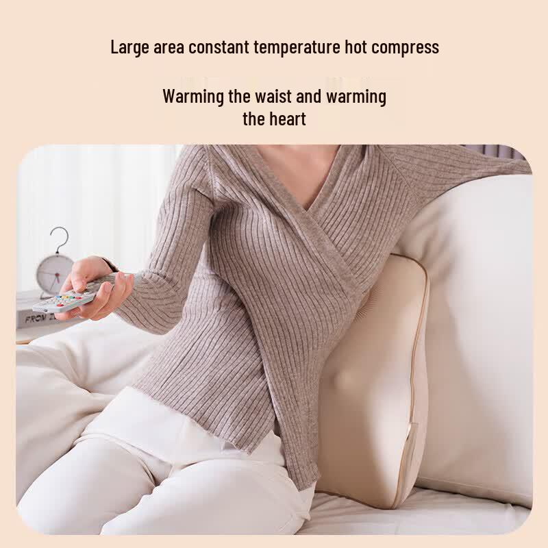 WayourCare Lumbar & Back Massager with Red Light Heat CN plug (adapter included)