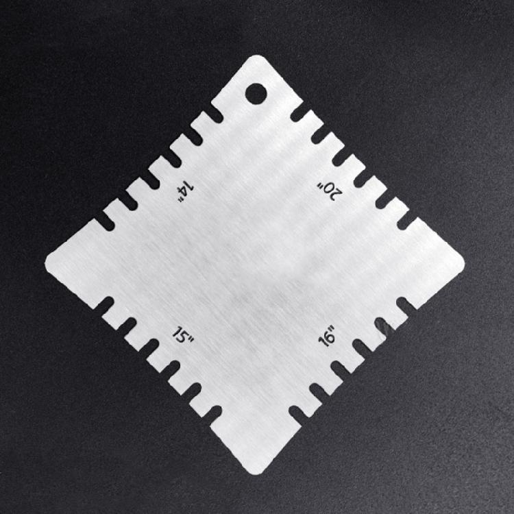 High Precisions Guitar Neck Radius Gauge with Smooth Designs Prevents Scratches Suitable for Setups and Maintenance