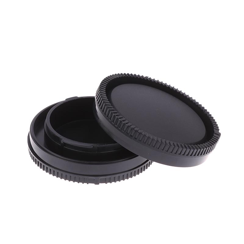2Pcs Camera Accessories Plastic Camera Lens Cap Dustproof Cover Rear Lens Cap For E Mount Nex7/Nex5/Nex3/A7/A7R2