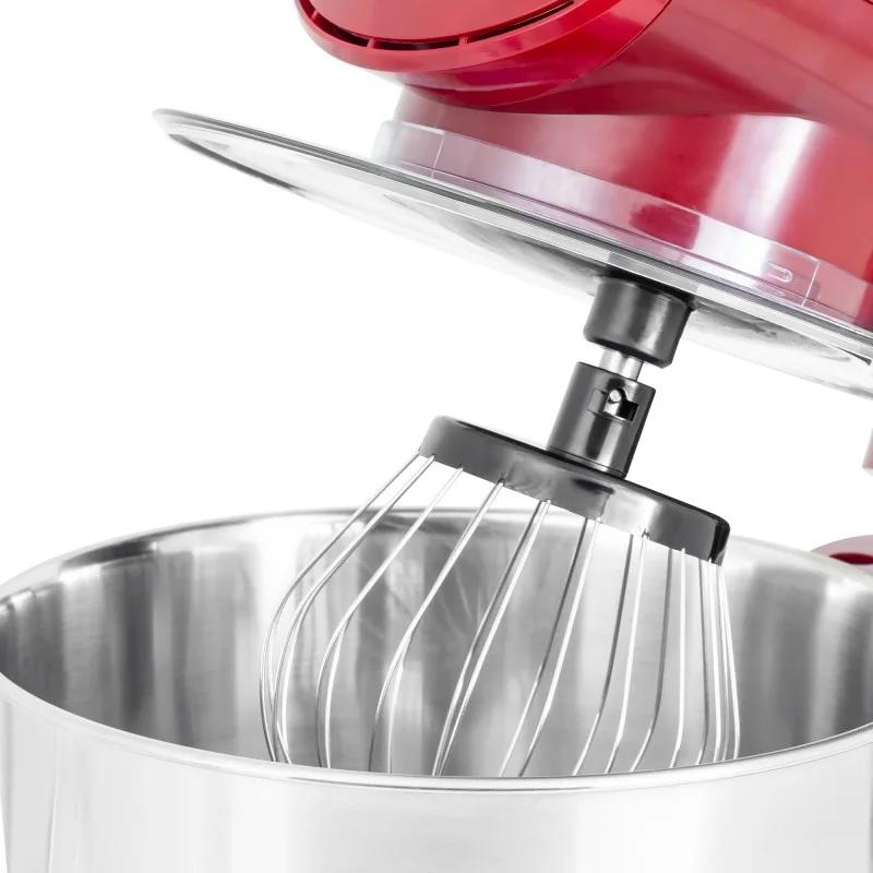 Kitchencook - Robot Pâtissier Ak80_red_v2 - 1000 W 5 L - Kit Pâtisserie