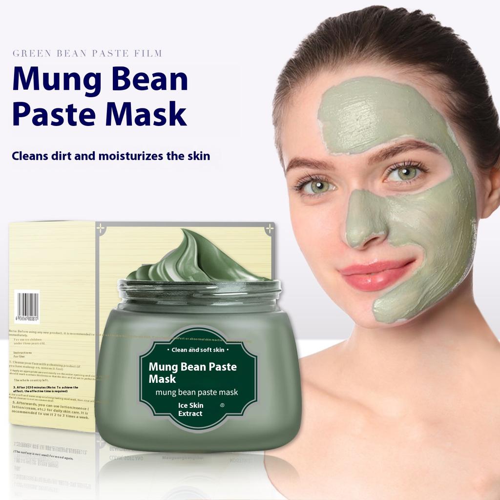 Mungobohnen Schlammmaske Reinigende Schlammmaske Feuchtigkeitsspendend Ausgleichend Mitesser