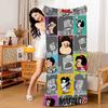 Cute Cartoon M-Mafalda Bath Towel Microfiber Soft Water Absorbing Breathable For Girl Kids Decorative Cartoon Beach Towel